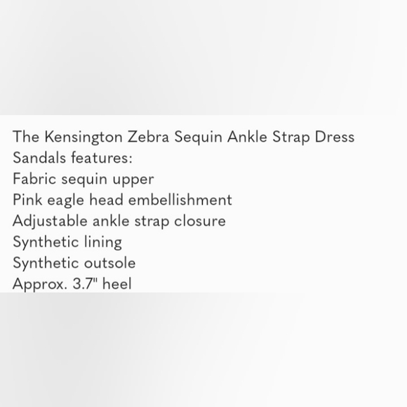 KURT GEIGER LONDON  Kensington Sequin Zebra Striped  Brown & Gold Seqin EU 37 - Picture 15 of 15